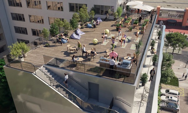 Synergy - Villejuif Lazard Group vue bureaux