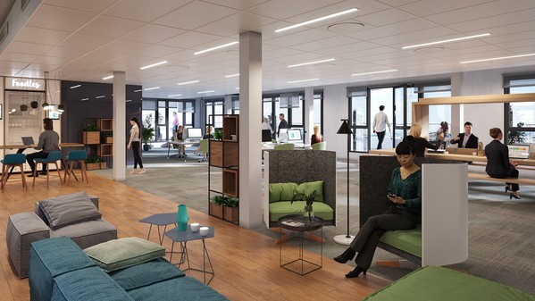 Synergy - Villejuif Lazard Group vue tramway