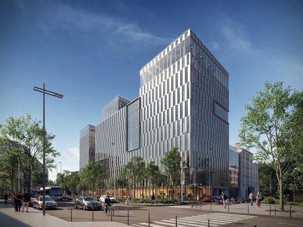 Link-it Clichy en Île-de-France - Lazard Group Grand Paris vue Terrasse