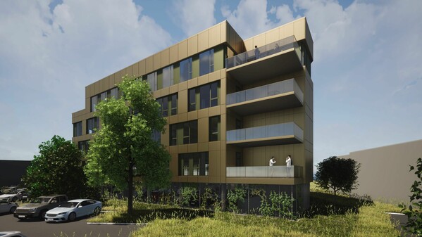 centre commercial Atlantis, Bureaux et activité Parc du Moulin Neuf à Nantes Immobilier d'entreprise avec terrasse ZAC du Moulin Neuf