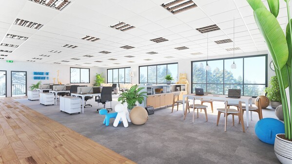 bureaux au cœur de la nature dans un environnement calme et de bien être à sophia antipolis