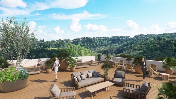 bureaux au cœur de la nature dans un environnement calme et de bien être à sophia antipolis