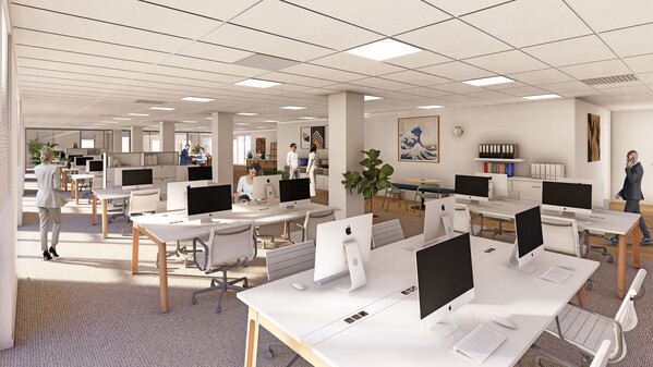 Lazard group Saint Herblain, Immeuble de bureaux ZAC boulevard DE LA BAULE -