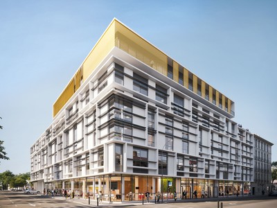 Bureaux et cité Phocéenne - Euromed -Marseille et mixité Urbaine - Lazard group