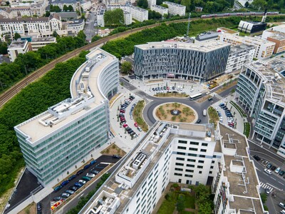 poximité gare Massy TGV Bureaux labellisés LEED Silver IMMOBILIER D'ENTREPRISE À MASSY ATLANTIS