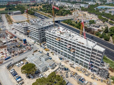 revolution urbaine à montpellier, lazard group bureaux à vendre à louer secteur Odysseum