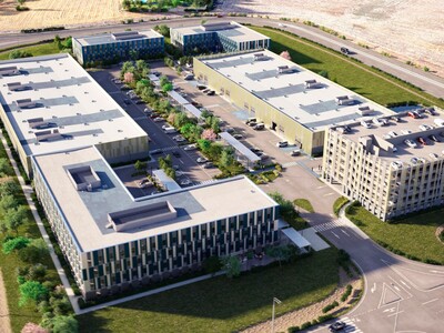 AIRBUS s’installe près de Toulouse-Blagnac au sein de lopération mixte LAZARD GROUP REAL ESTATE à proximité immédiate du MEETT