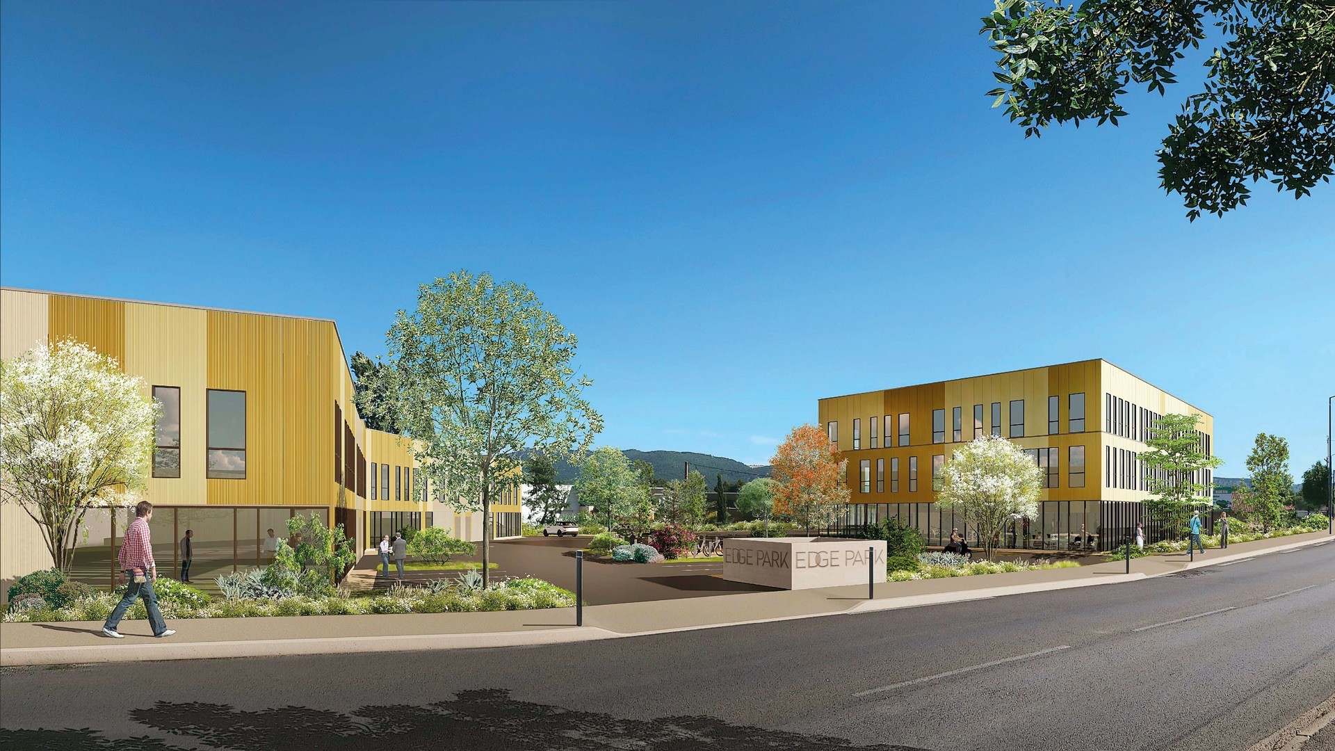 Edge Park Aubagne Lazard Group Région grand Sud - immeubles de commerces et bureaux