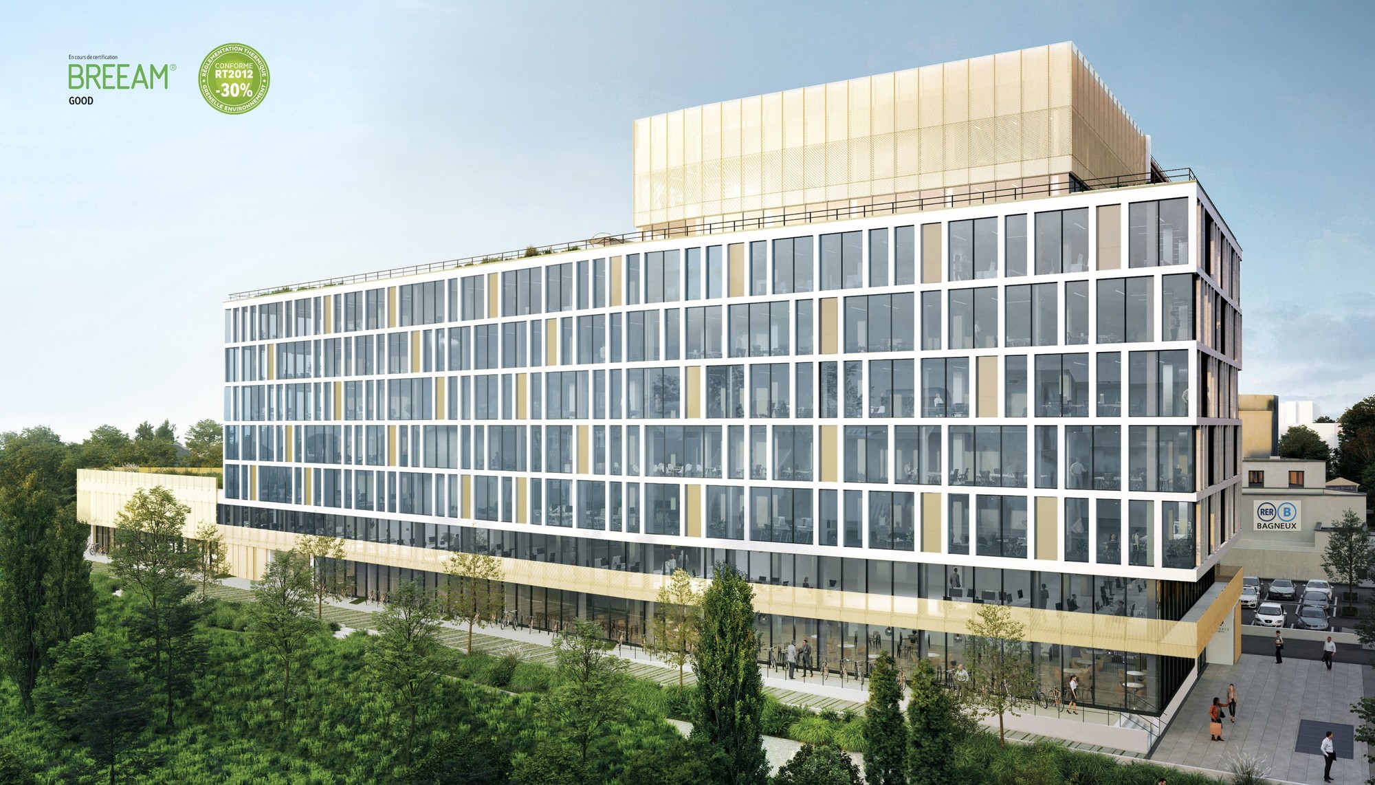 Arobase Cachan Lazard Group Bureaux d'entreprise Grand Paris