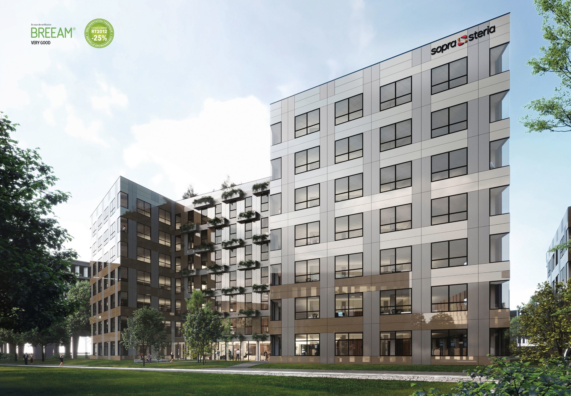 Zen Atalante Lazard Group Zen 1 Cesson-Sévigné cœur du quartier Viasilva