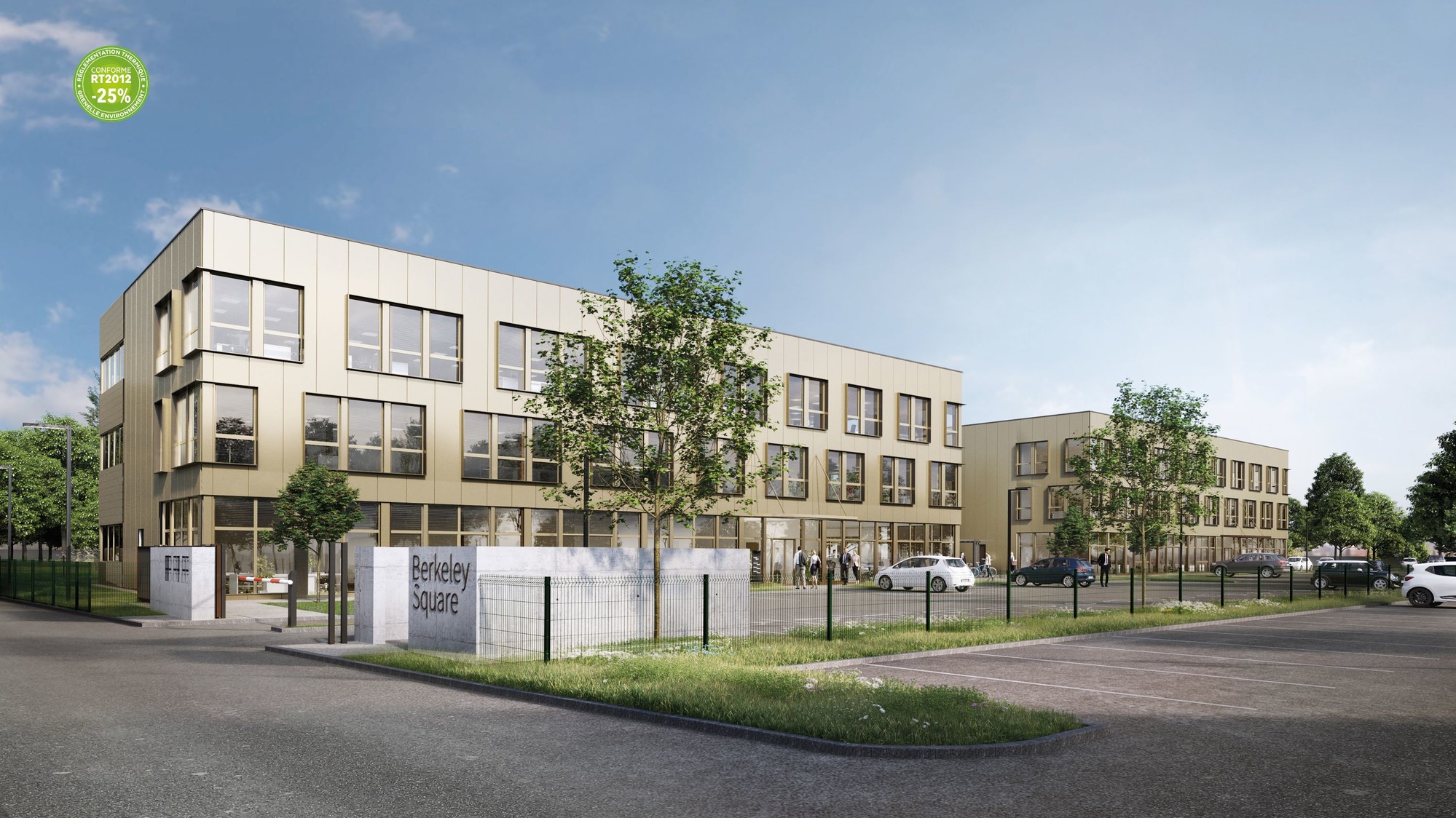 Berkeley Square Saint-Herblain Nantes Lazard Group - pôle tertiaire