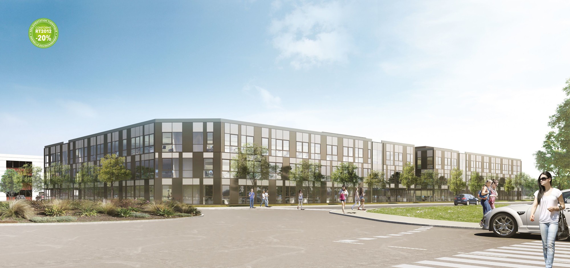 Vivéo un immeuble de bureaux dans le prolongement de ENORA PARK | Lazard Group Bordeaux RÉGION NOUVELLE AQUITAINE