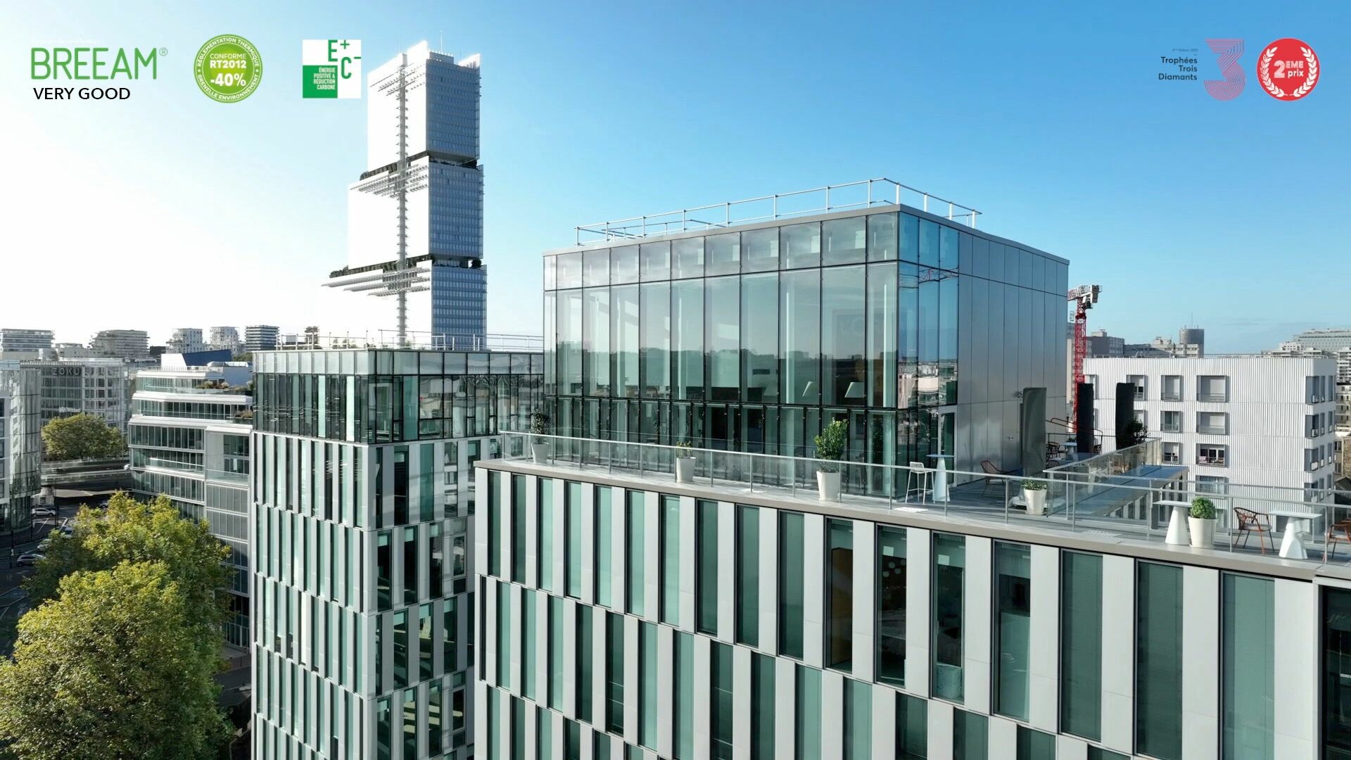 Bureaux à Clichy Lazard Group en Île-de-France Grand Paris L'Oréal Trophées des 3 Diamants Mitsubishi