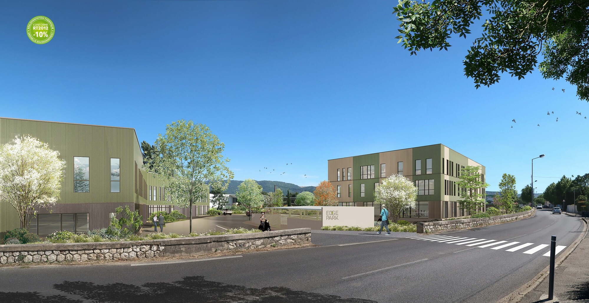 Edge Park à louer Aubagne Lazard Group Région grand Sud - immeubles de commerces et bureaux