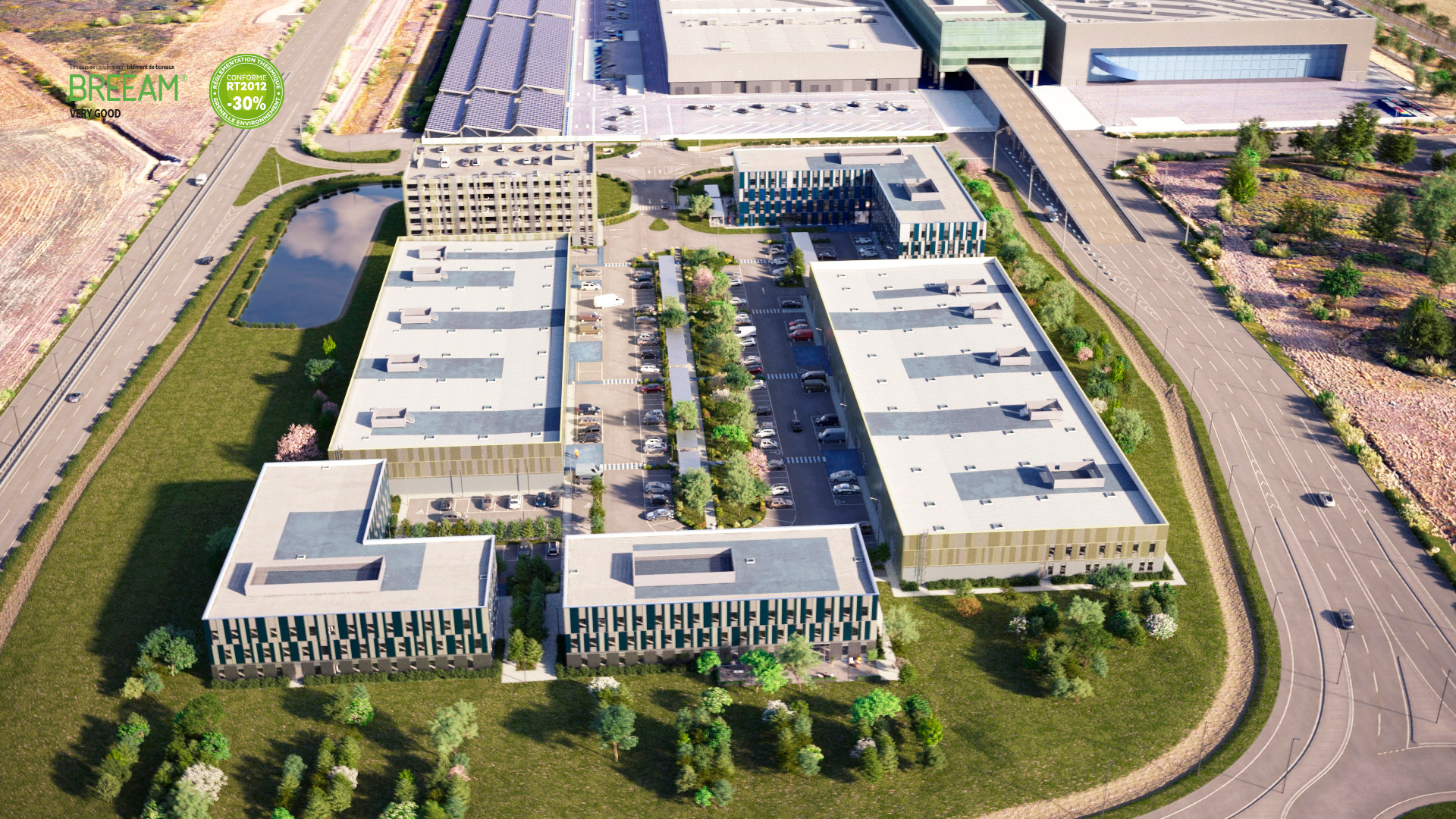 SERENIS LAZARD GROUP à proximité immédiate du MEETT et parc expo Toulouse PEX