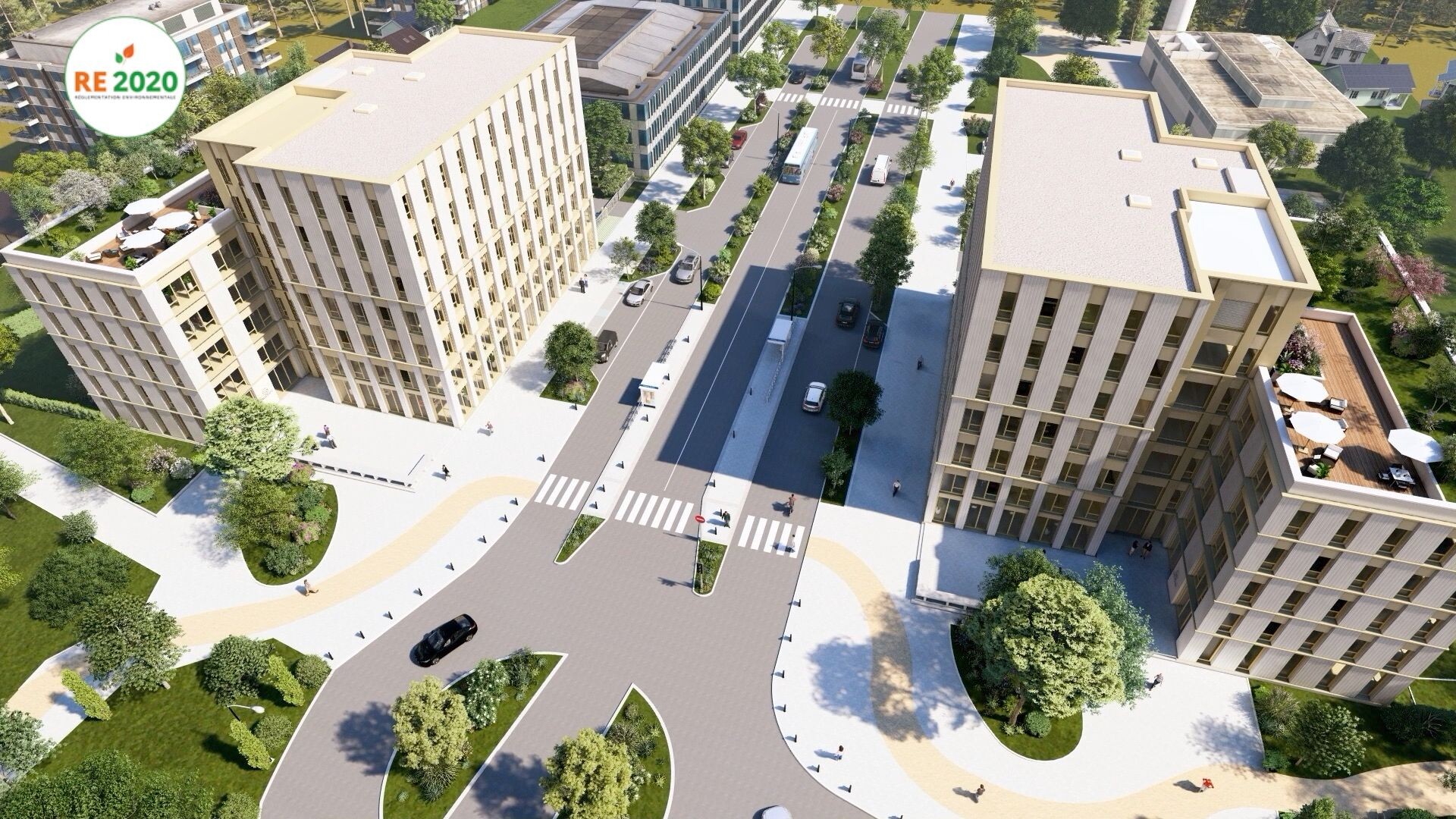 WESTGATE une opération LAZARD GROUP tertiaire ZAC boulevard DE LA BAULE - Saint-Herblain