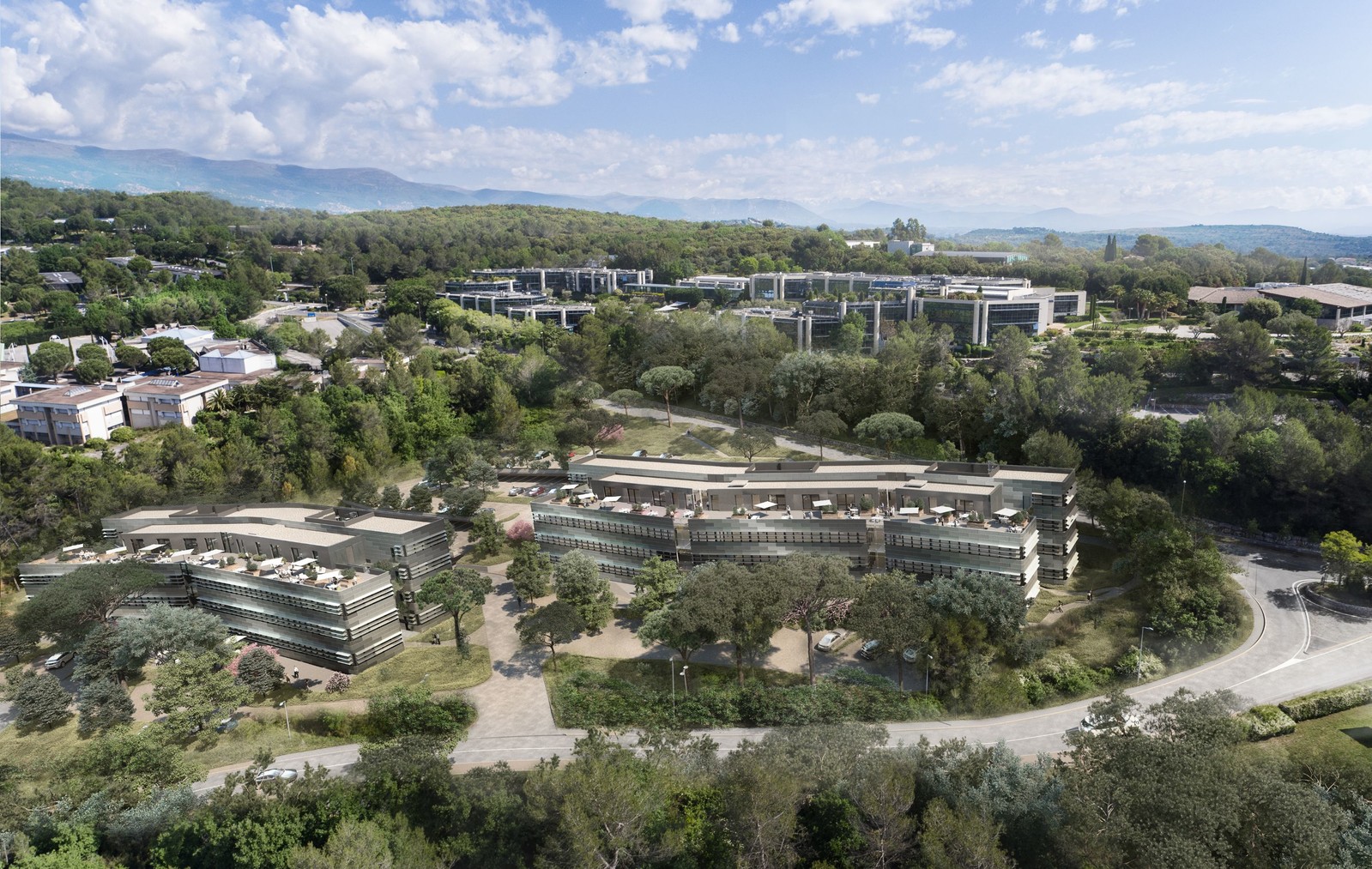 Immeuble de bureaux au cœur de SOPHIA ANTIPOLIS - Provence Alpes Côte d'azur