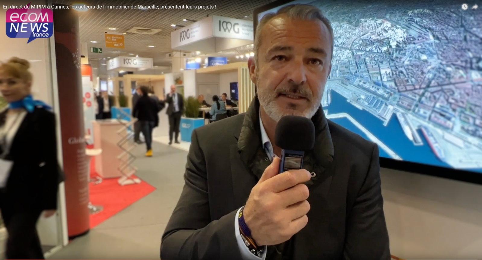 En direct du MIPIM à Cannes, les acteurs de l'immobilier de Marseille, présentent leurs projets