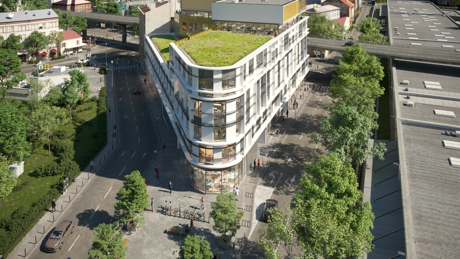 à vendre immeuble de bureaux Euroméditerranée rade de marseille