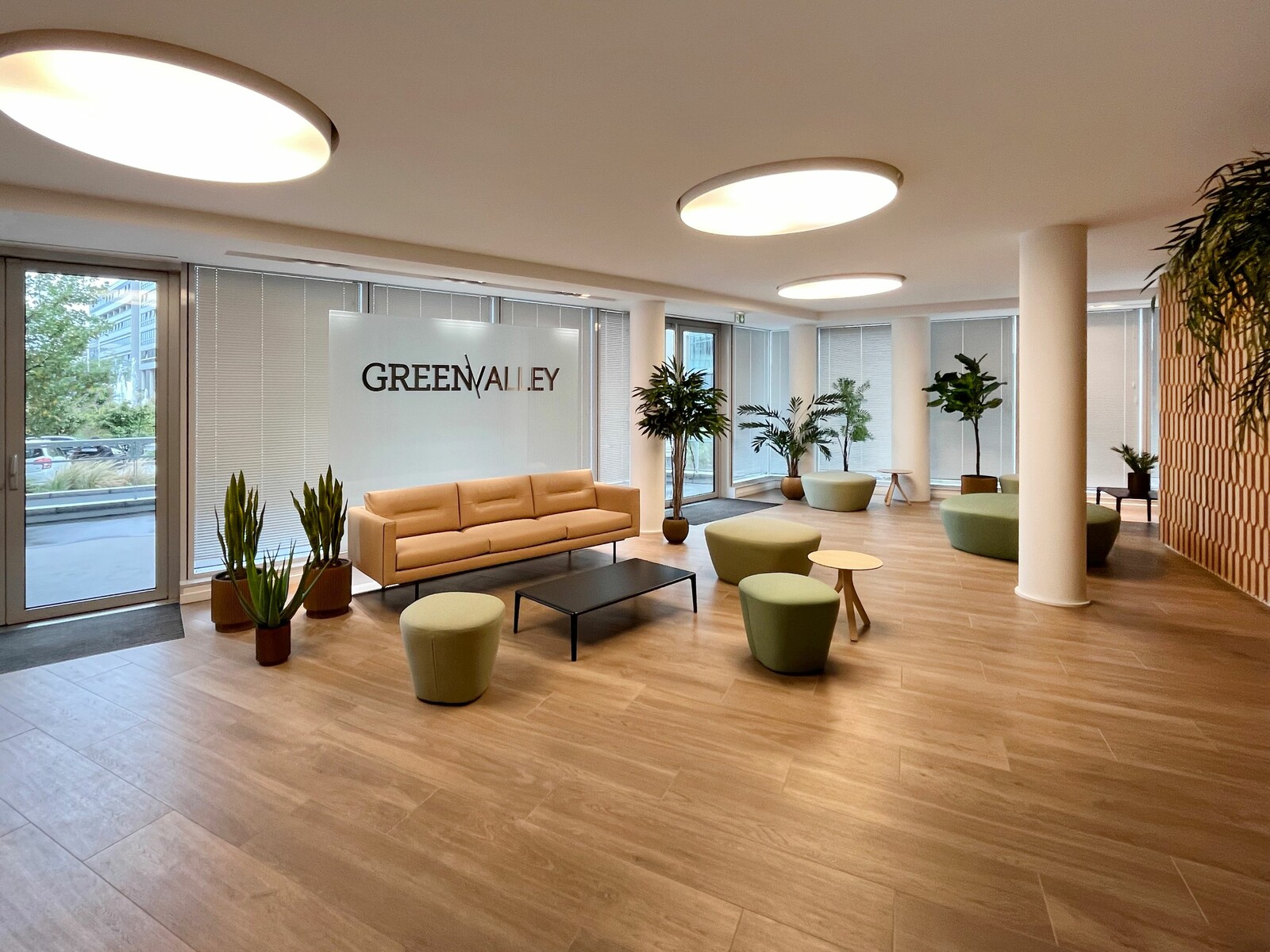 Bureaux labellisés LEED Silver et BREEAM Very good à Massy Atlantis.